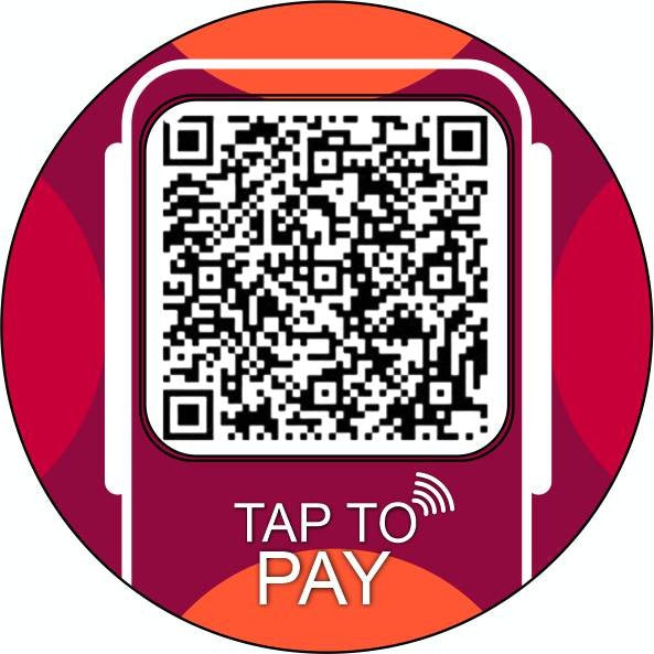 Scan or Tap to Pay Smart Sticker (4 Nos.)