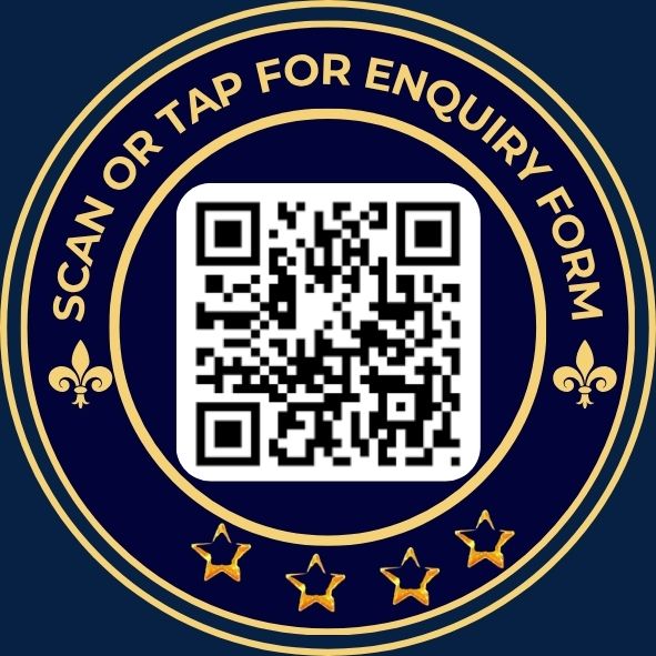 Scan or Tap for Enquiry Form Smart Sticker (4 Nos.)